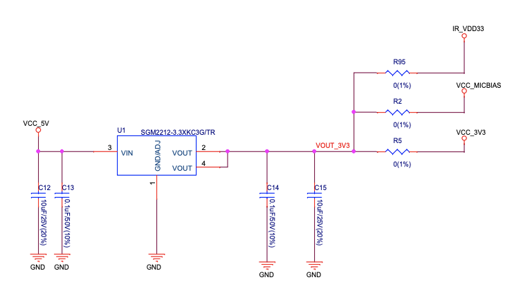 System 3.3 V Power Circuit