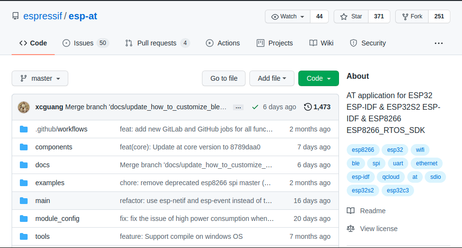 How to Download the Latest Temporary Version of AT Firmware from GitHub ...