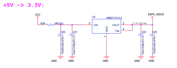 ESP32-S3-Korvo-1 - Module Power Supply