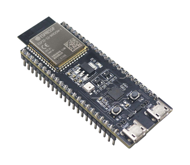 ESP32-S3-DevKitC-1（板载 ESP32-S3-WROOM-1 模组）