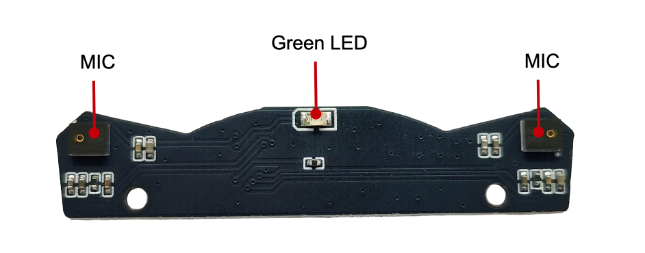 EchoEar MicBoard PCB 正面图(点击放大)