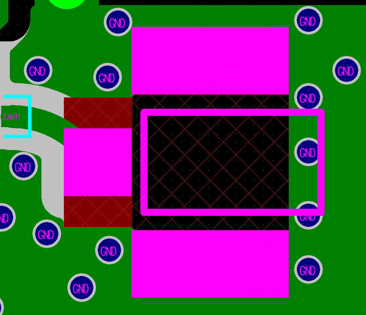 ESP32-C61 IPEX Layout