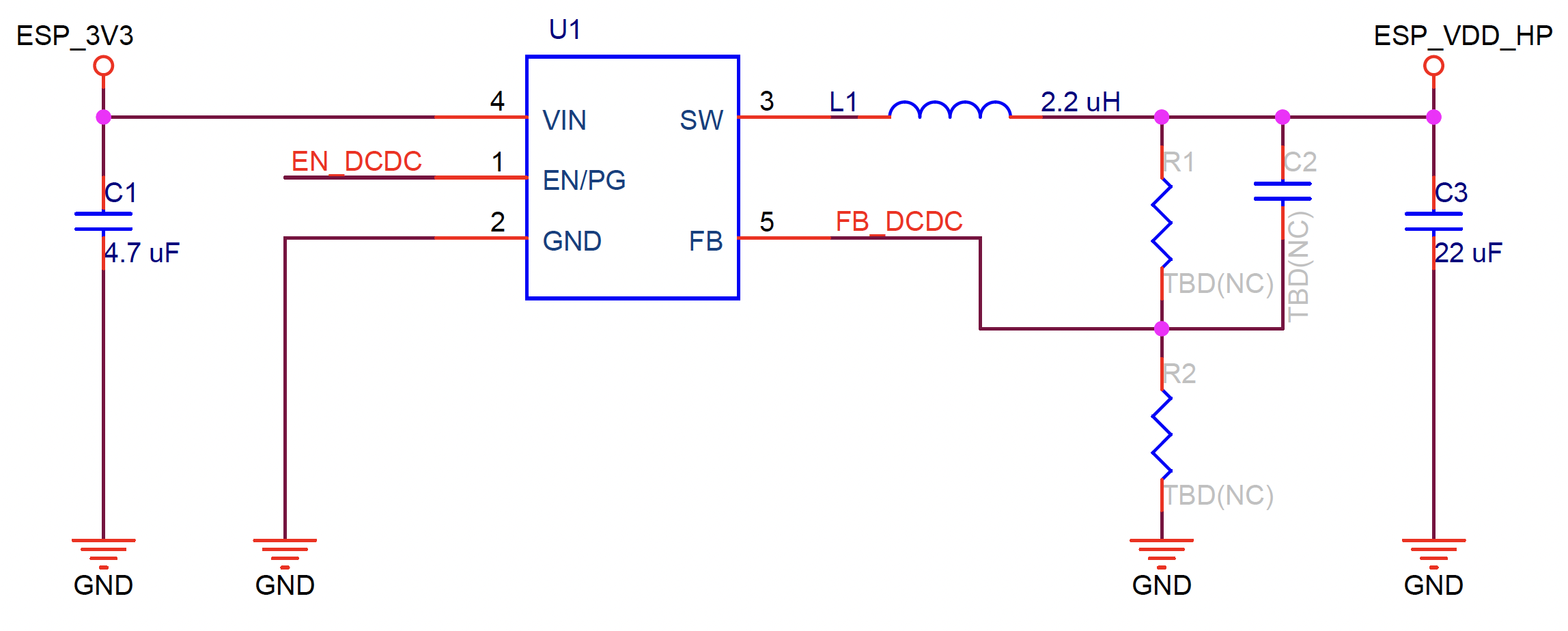TLV62569 Schematic