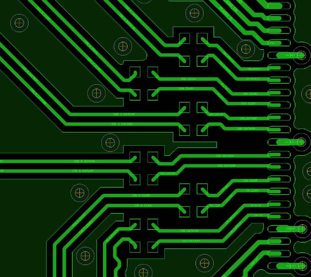 ESP32-P4 MIPI Layout
