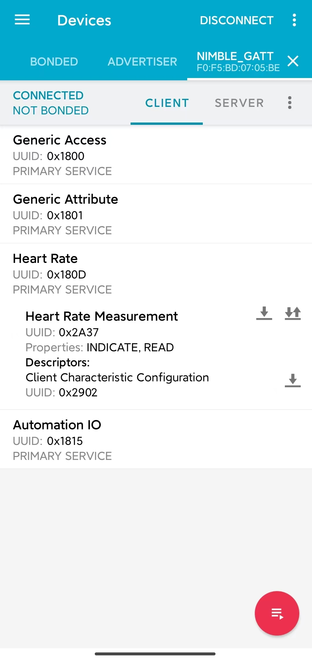 Heart Rate Service
