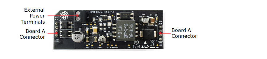 ESP32-Ethernet-Kit - PoE board (B)