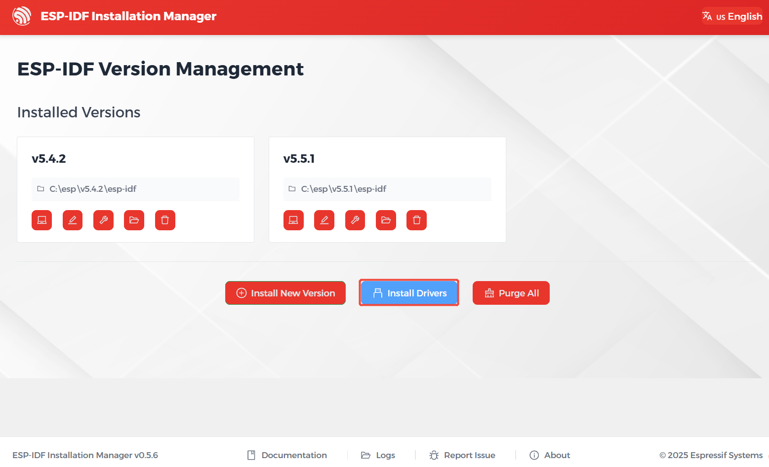 Install Drivers in EIM GUI
