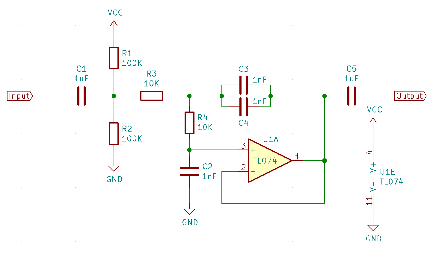 Sallen-Key Low Pass Filter