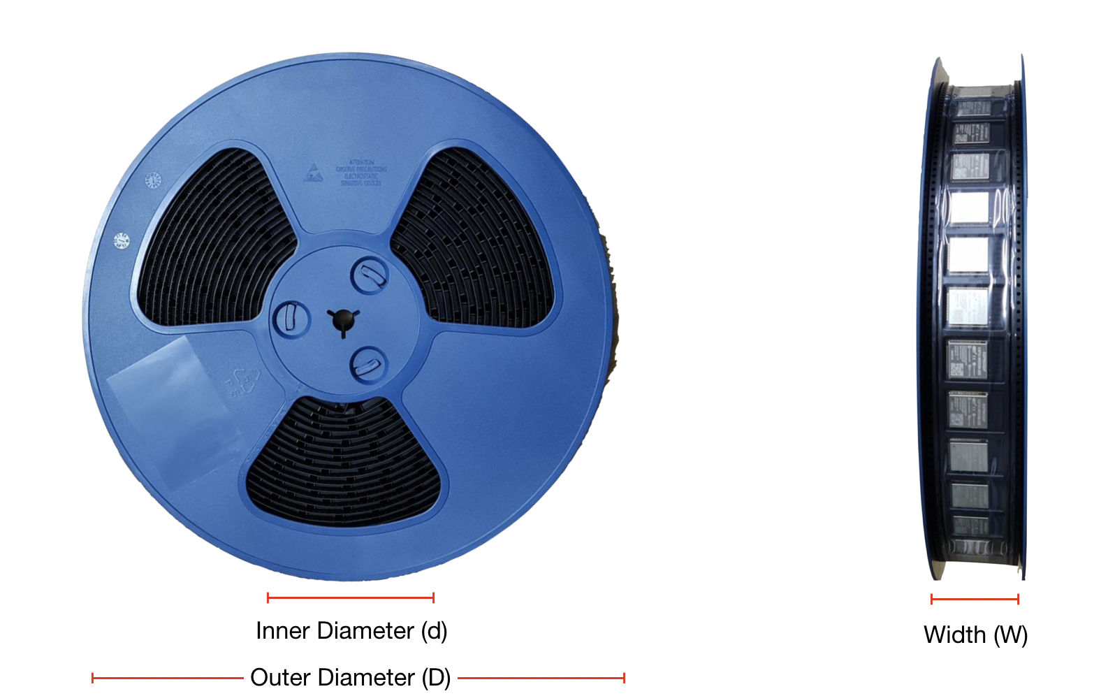 Reel Dimensions