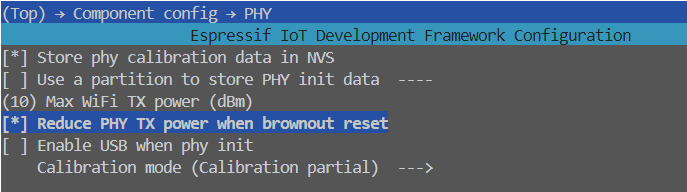 Figure 2-7 Enable TX power optimization