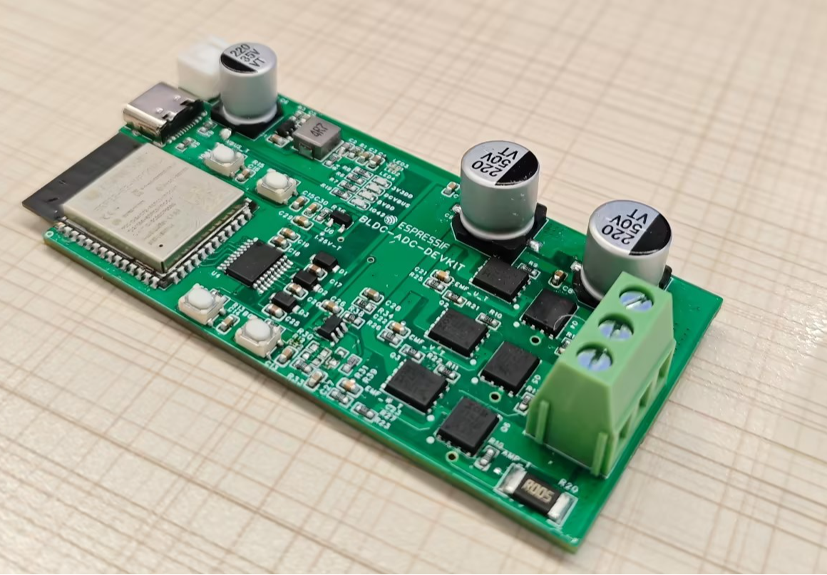 Example of sensorless square wave ADC solution