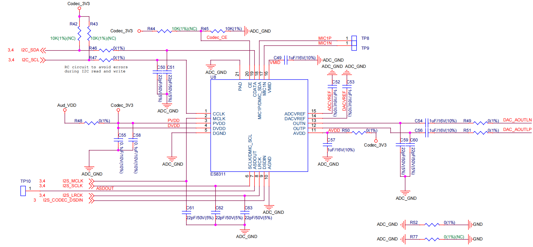 ESP32-S3-LCD-Ev-Board - AEC Codec DAC 输出（点击放大）