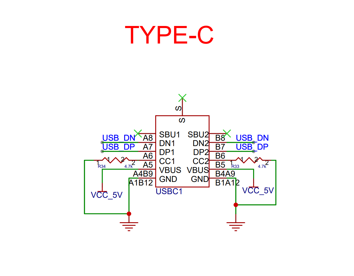 ESP32-S3-USB-Bridge - Type-C 电源供电